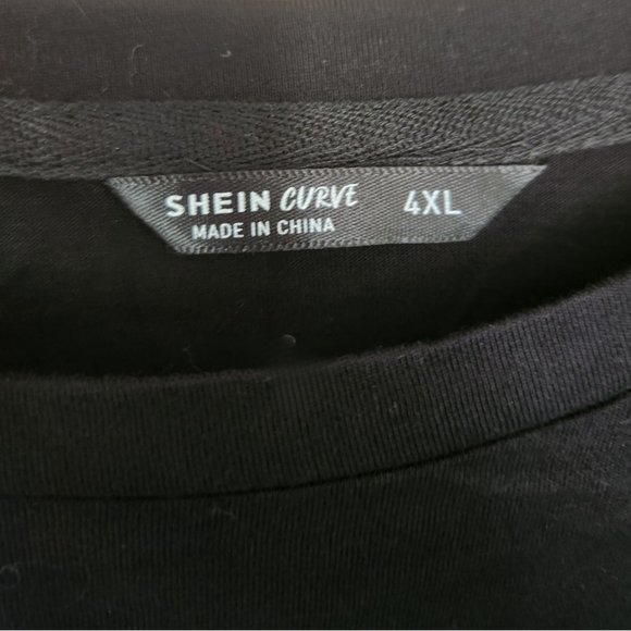SHEIN Curve Plus Size Long Sleeve Tee 4XL - Picture 5 of 5